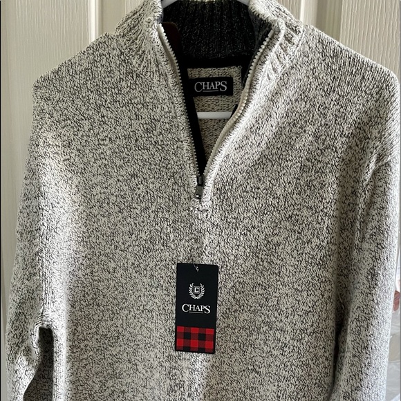 Chaps Other - Chaps half zip pull over sweater for men!!